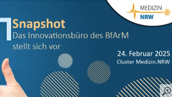 Veranstaltungshinweis zur Vorstellung des Innovationsbüros des BfArM