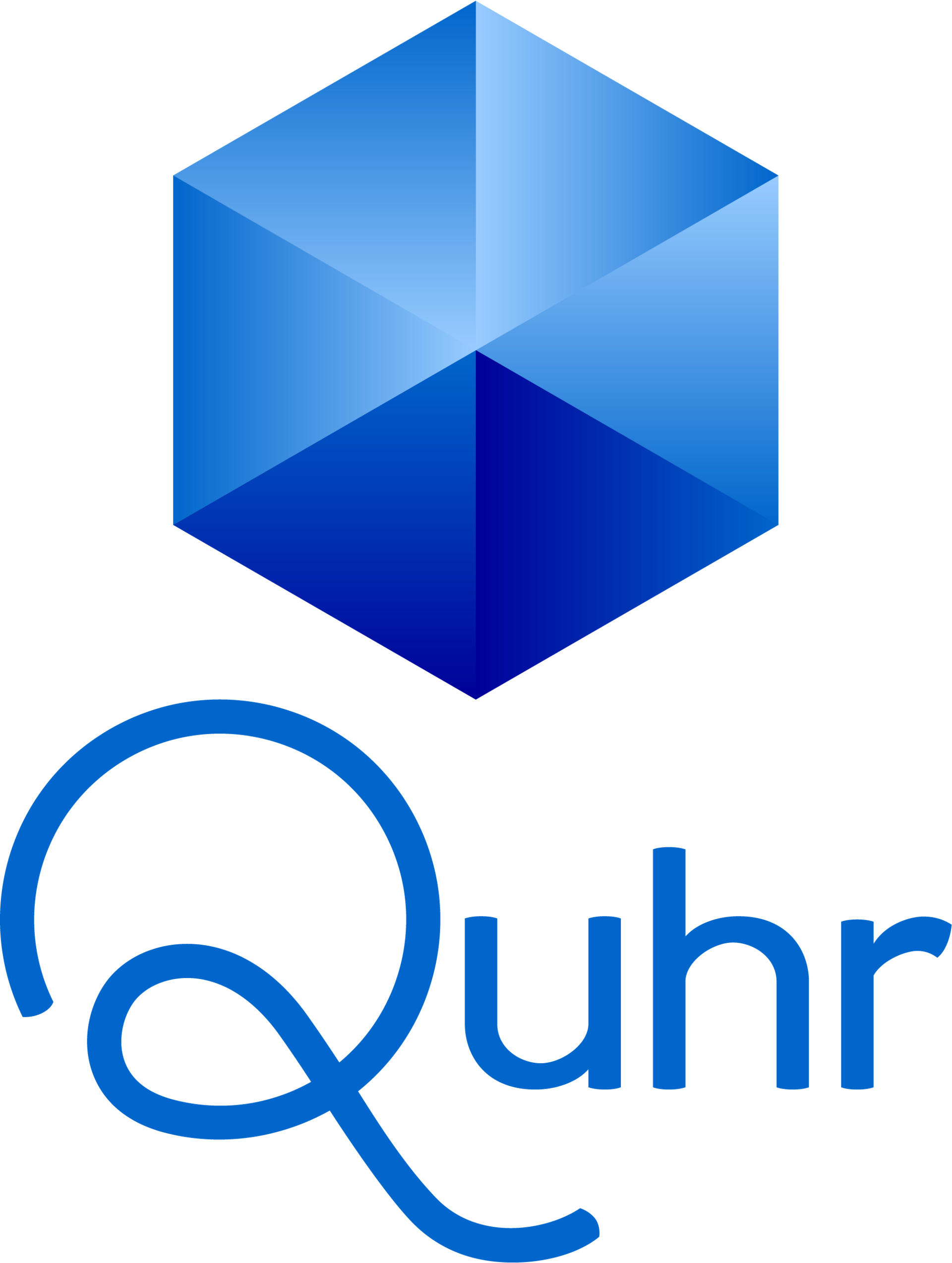 Logo des Quhr in blau