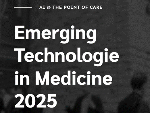 Veranstaltungshinweis zum Emerging Technologie in Medicine 2025
