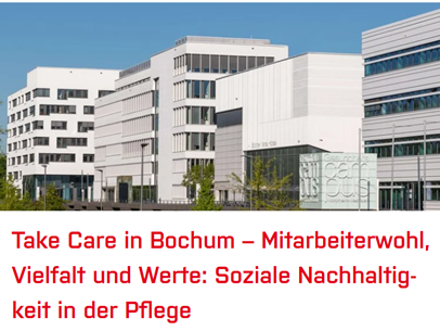 Ein Foto der Hochschule Gesundheit in Bochum