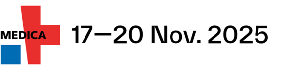Das Logo der Medica mit den Daten 17. - 20.11.2025