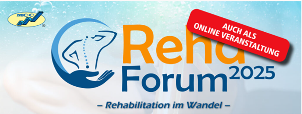 Veranstaltungshinweis für das Reha Forum 2025