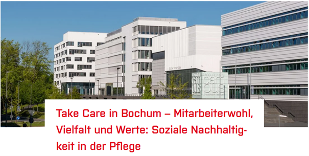 Ein Foto der Hochschule Gesundheit in Bochum