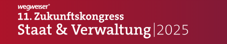 Banner mit "11. Zukunftskongress Staat & Verwaltung"